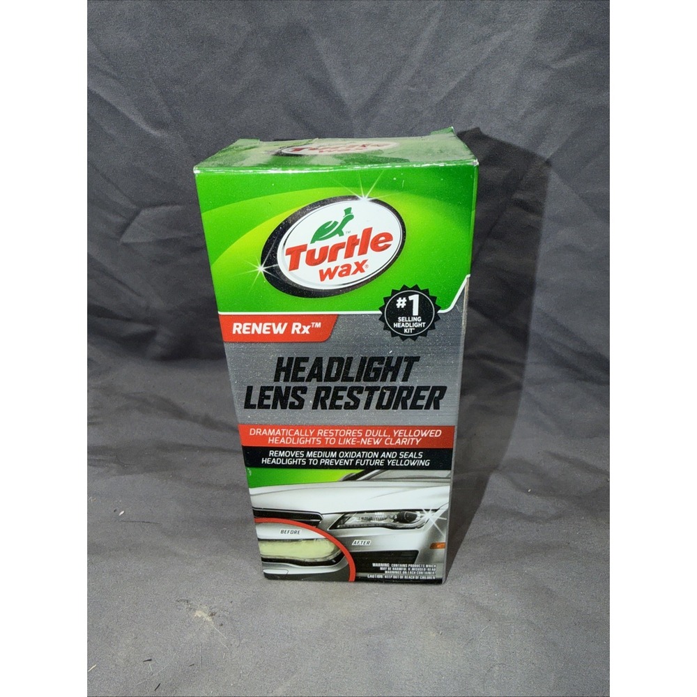 Turtle Wax Headlight Lens Restorer Kit